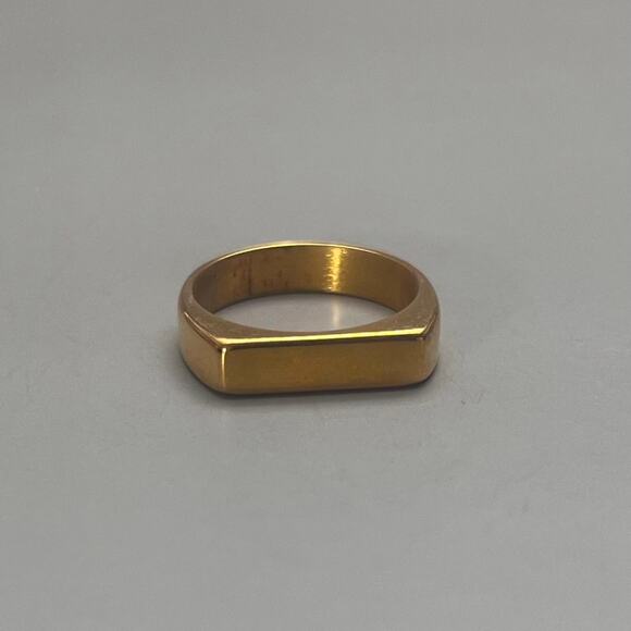 Other Other - Y2k 2000s simple modern gold ring